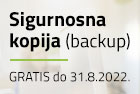 Osigurajte svoje podatke BESPLATNO do 31.8.2022.!