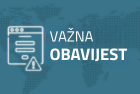 Privremena nedostupnost sustava Porezne uprave od 8. 5. 2025. od 16 h do 12. 5. 2025. do 8 h